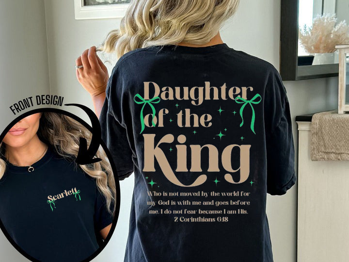 Comfort Colors Religious Shirt, Child of God Shirt, Daughter of the King Shirt, Love Like Jesus Shirt, Christian Merch, Bible Verse Shirt